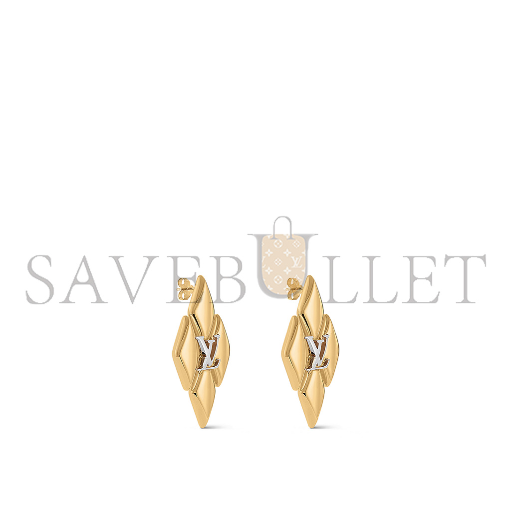 LOUIS VUITTON GO14 EARRINGS M01456